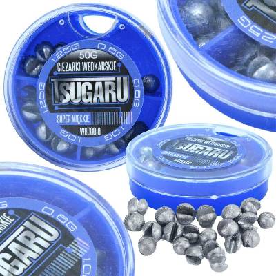 Hokkaido Rybářská závaží TSUGARU – olověné kuličky, sada 50 g, 3 velikosti
