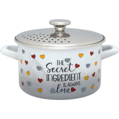 Metalac LOVE Hrnec s nerez poklicí 20 cm 3,5 l