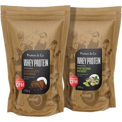 Protein&Co. CFM WHEY PROTEIN 80 2000 g – Zbozi.Blesk.cz