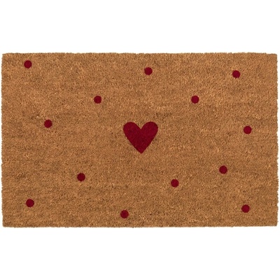 Clayre & Eef Heart Hnedá 75 x 45 x 1 cm