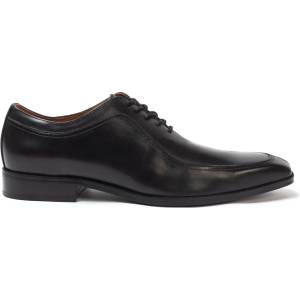 Giorgio Мъжки обувки Giorgio Leather Oxford Dress Formal Men Shoes - Black