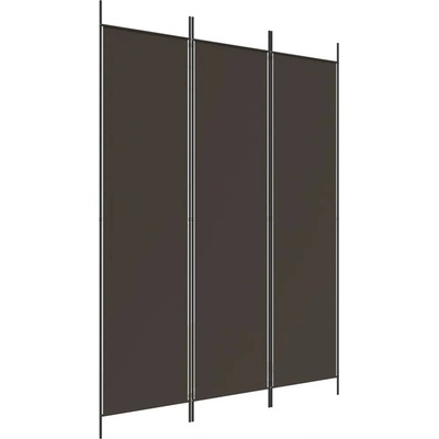 Lumarko Paraván 3-panelový hnědý 150 x 200 cm