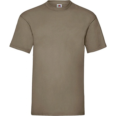 Fruit of the Loom Triko Value Weightkhaki