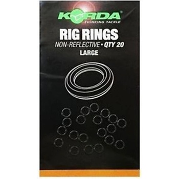 Korda Kroužek Rig Rings Large 20 ks