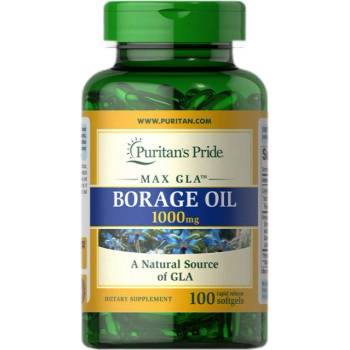 Image 1 of Puritan's Pride Borage Oil 1000 mg [100 Гел капсули]