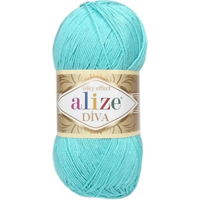 Alize Diva 376 tyrkysová