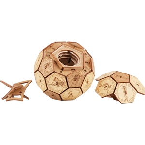 EscapeWelt Дървен пъзел Quest Ball (EW06)