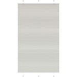 vidaXL Плисирана щора Светло сиво 120x200 cm Ширина на плата 119, 4 cm (4015368)