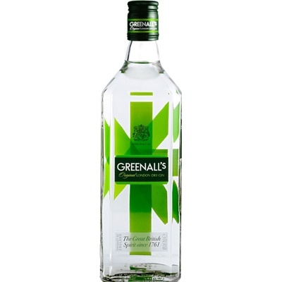 Greenall's Original London Dry Gin 40% 1 l (čistá fľaša)
