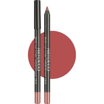 ARTDECO Soft Lip Liner waterproof Voděodolná konturovací tužka 124 precise rosewood 1,2 g – Zboží Dáma