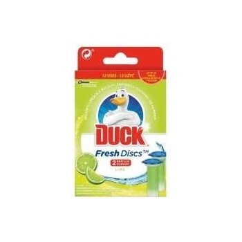 Duck Fresh Discs čistič WC Limetka nápln 2x36 ml