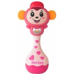 Raya Toys Бебешка музикална дрънкалка Raya Toys - Маймунка (503123318)