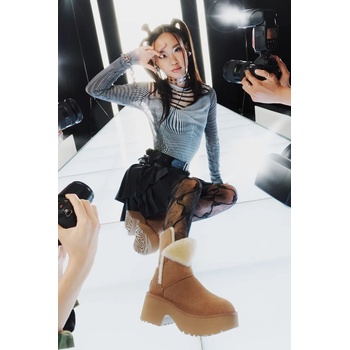 UGG Велурени апрески UGG Esmee Boot (1171533.CHE)