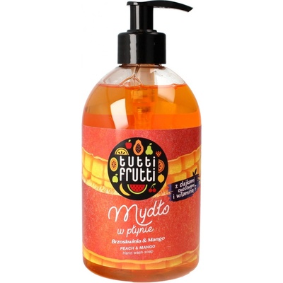 Farmona Tutti Frutti Peach & Mango tekuté mydlo na ruky 500 ml