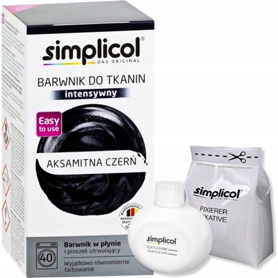Simplicol tekuté barvivo černé 560 g – Zbozi.Blesk.cz