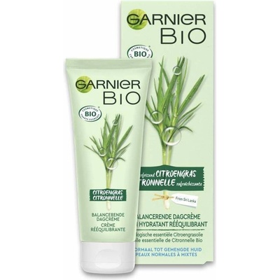 Garnier Bio Lemongrass hydratační krém pro normální až smíšenou pleť 50 ml