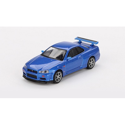 Autoart Nissan Skyline Gt r r34 Z tune 2002 Bayside Blue 1:18