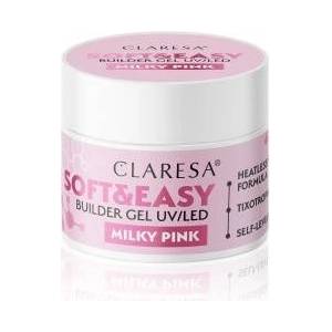 Claresa Nail Building Gel Soft&Easy Builder - Milky Pink 12g