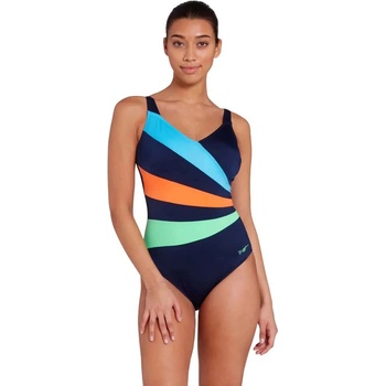 ZOGGS Бански костюм Zoggs Wrap Panel Classicback swimsuit - Blue (Elegance)