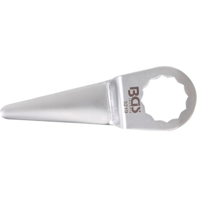 Nůž na vyřezávání autoskel, náhradní pro 103218, rovný 52x1mm - BGS 3219