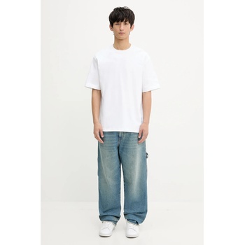 Samsoe Samsoe Памучна тениска Samsoe Samsoe SASWIRL в бяло с принт U25200006 (U25200006)