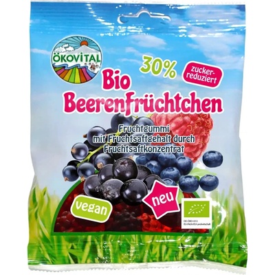 Öekovital Bio Beerenfrüchtchen želé ve tvaru bobulí 80 g