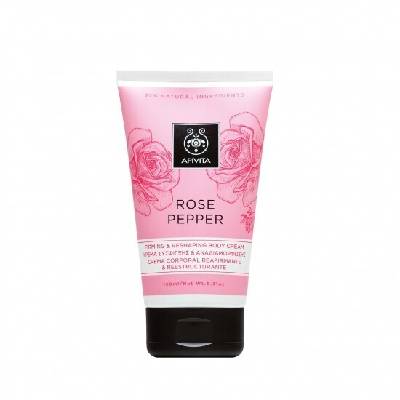 Стягащ и изглаждащ крем с Розов пипер и Роза , Apivita Rose Pepper Firming & Reshaping Body Cream 150ml