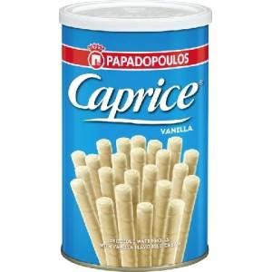 Papadopoulos Caprice пълни туби Ванилия 115гр