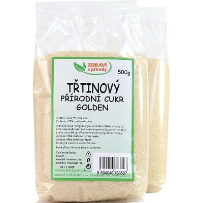 ZP Cukr třtinový světlý Golden 500g