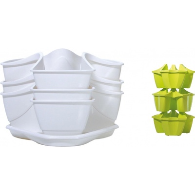 Prosperplast Petrželák COUBI HERBAL bílý 29,5 cm