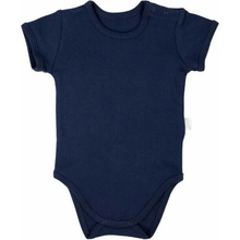 Bavlněné body rukáv tmavě modrá BASIC