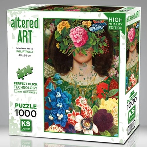 KS Games - Puzzle Madame Rose - 1 000 piese
