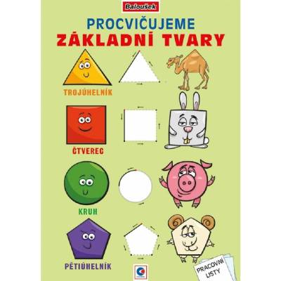 Omalovánka A4 Procvičujeme základní tvary
