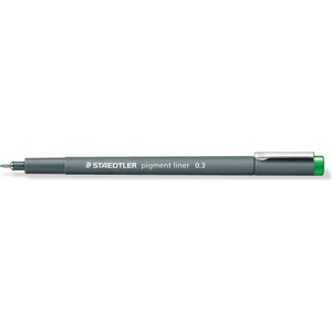 STAEDTLER Тънкописец Staedtler Pigment Liner 308, 0.3, зелен (22909-А-0.3 ЗЕЛЕН)