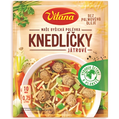 Vitana Instantní polévka knedlíčky játrové 58g