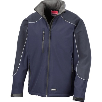 Result bunda s kapucí IceFell R 118X softshellová Navy