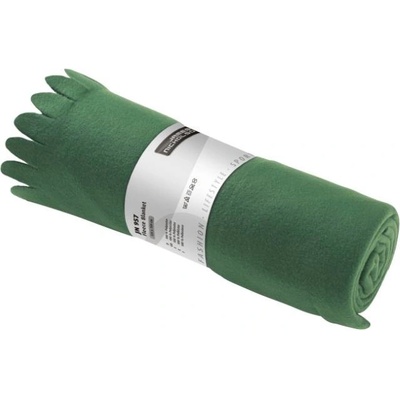 Daiber JN 957 fleece deka s třásněmi dark green 120x150
