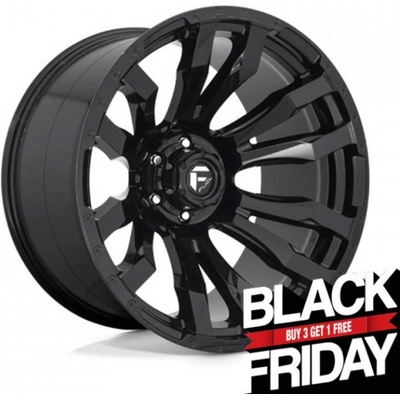 Fuel D675 Blitz 10X22 6X139,7 ET-18 gloss black