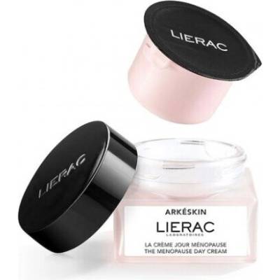 LIERAC Дневен крем за жени в менопауза с хиалурон и пептиди пълнител, Lierac Arkeskin The Menopause Day Cream Refill with Hyaluronic Acid 50ml