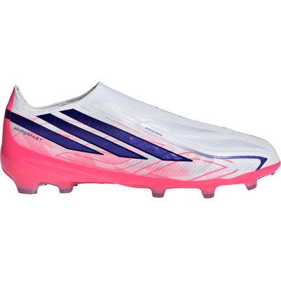adidas F50 Hyperfast Elite Laceless FG bílá