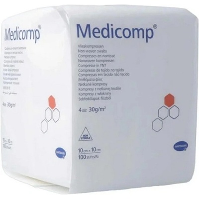 Kompres Medicomp nester.10 x 10 cm 100 ks 4218251