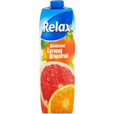 Relax džus pomeranč a červený grapefruit 1000 ml