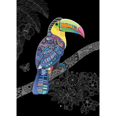Luxusní přání M152 BUG ART - TOUCAN M152