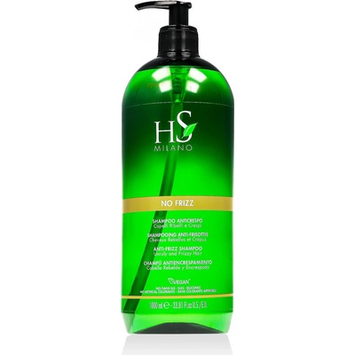 HS Milano AntiFrizz Shampoo šampon proti krepatění vlasů 1000 ml