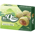 Qlove японски бисквитки с мача, традиционни мочи, 180 г