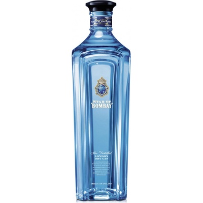 Star of Bombay London Dry Gin 47,5% 1 l (holá láhev)