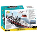 Stavebnice Cobi Cobi 4844 II WW HMS Belfast IWM, 1:300, 1515 k
