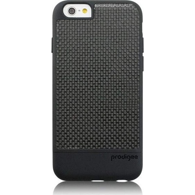 Prodigee Carbon Fusion Case - поликарбонатов слайдер кейс с карбонов слой и покритие за дисплея за iPhone 6, iPhone 6S (черен)