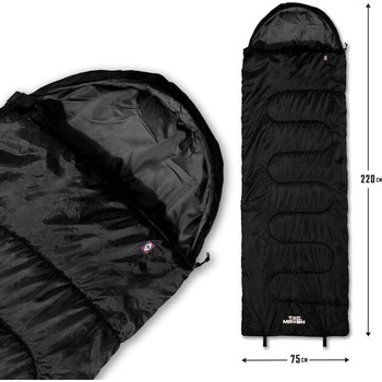 Tac Maven спален чувал Sentinel, черен (D19001-01)