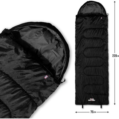 Tac Maven спален чувал Sentinel, черен (D19001-01)